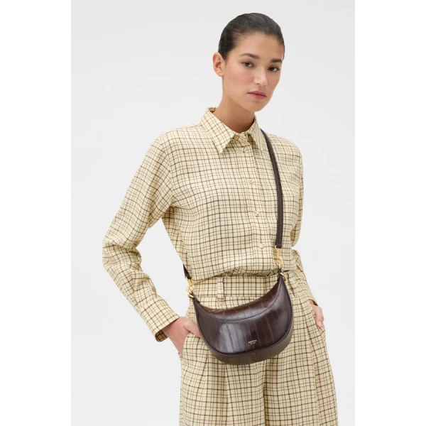 Oroton Florence Small Shoulder Bag Texture - Bags - Australian Luxury Leather Handbag at Coveti