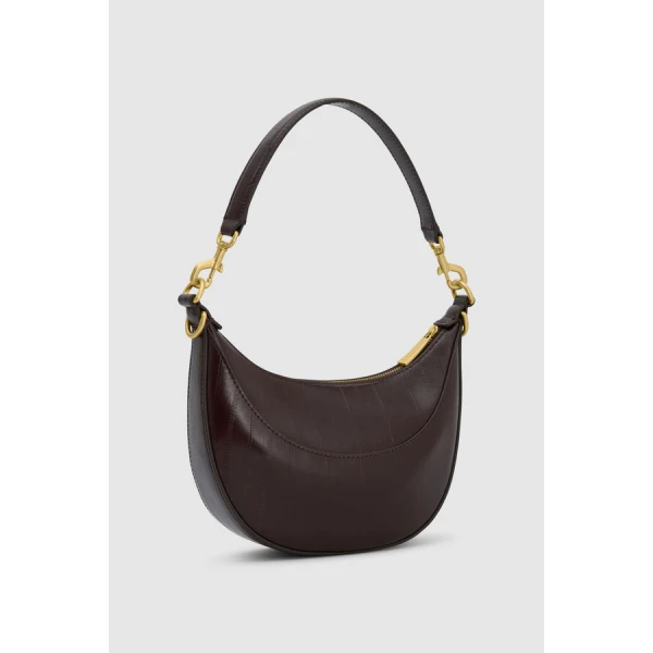 Oroton Florence Small Shoulder Bag Texture - Bags - Australian Luxury Leather Handbag at Coveti