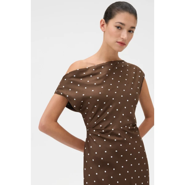 Oroton Graphic Spot Dress - Oroton Dresses - Australian Heritage Luxury - Shop at Coveti