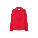Oroton Half Placket Zip Shirt - Oroton Tops - Australian Heritage Luxury - Shop at Coveti