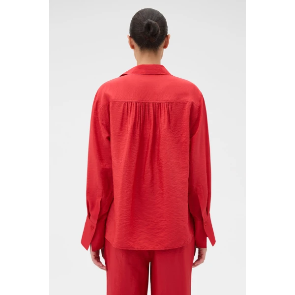 Oroton Half Placket Zip Shirt - Oroton Tops - Australian Heritage Luxury - Shop at Coveti