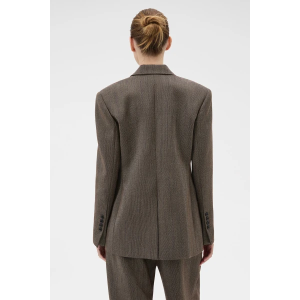 Oroton Herringbone Shaped Blazer - Oroton Jackets - Australian Heritage Luxury - Shop at Coveti