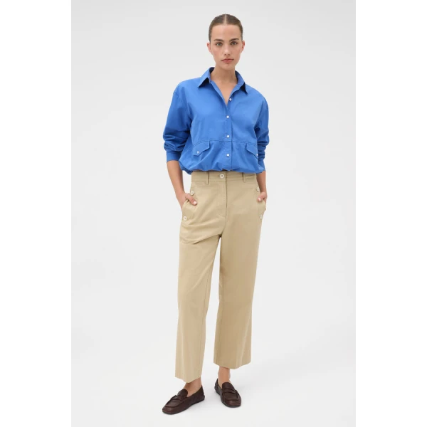 Oroton Kick Flare Button Pant - Oroton Pants - Australian Heritage Luxury - Shop at Coveti