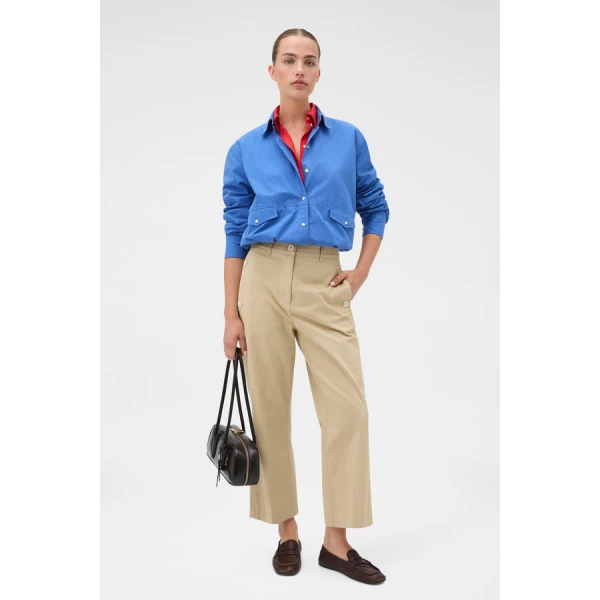 Oroton Kick Flare Button Pant - Oroton Pants - Australian Heritage Luxury - Shop at Coveti