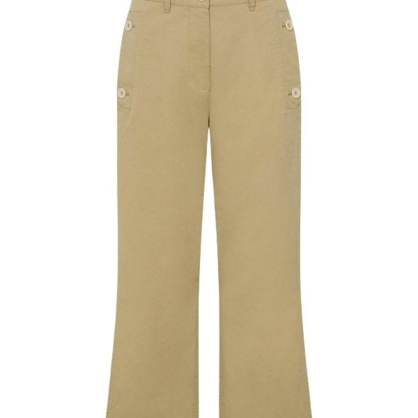 Oroton Kick Flare Button Pant - Oroton Pants - Australian Heritage Luxury - Shop at Coveti