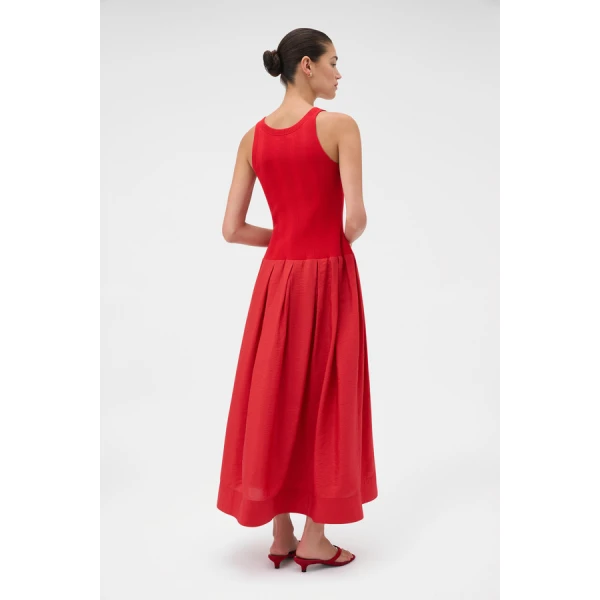 Oroton Knit Bodice Midi Dress - Oroton Dresses - Australian Heritage Luxury - Shop at Coveti