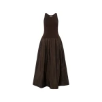 Oroton Knit Bodice Midi Dress - Oroton Dresses - Australian Heritage Luxury - Shop at Coveti