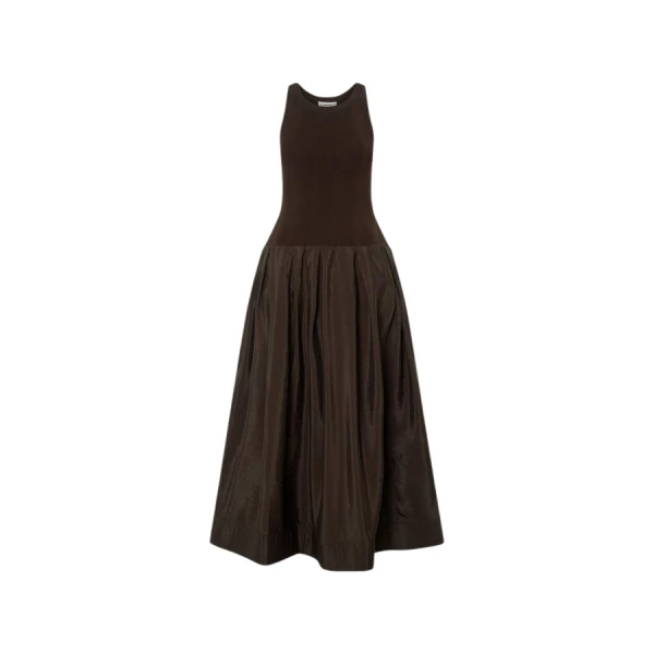 Oroton Knit Bodice Midi Dress - Oroton Dresses - Australian Heritage Luxury - Shop at Coveti