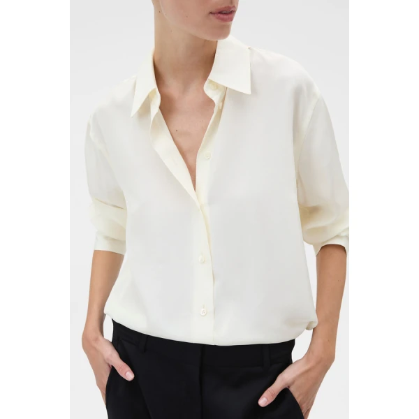 Oroton Long Sleeve Shirt - Oroton Tops - Australian Heritage Luxury - Shop at Coveti