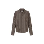 Oroton Long Sleeve Stripe Shirt - Oroton Tops - Australian Heritage Luxury - Shop at Coveti