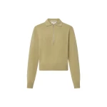 Oroton Long Sleeve Zip Polo - Oroton Tops - Australian Heritage Luxury - Shop at Coveti