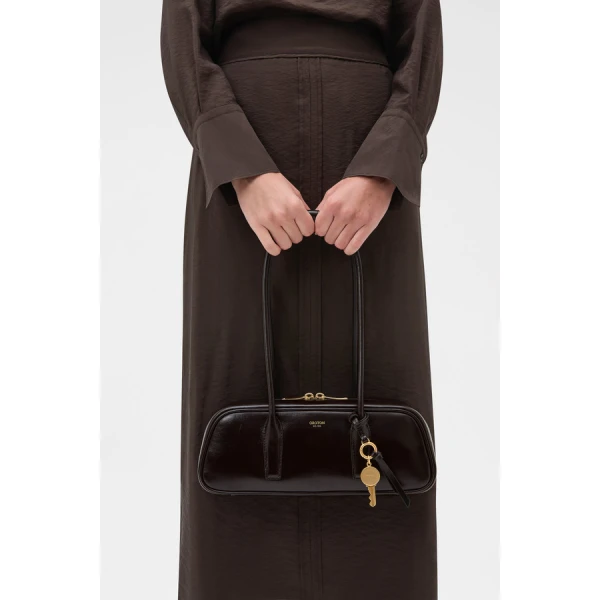 Oroton Louisa Shoulder Bag Crackle - Bags - Australian Luxury Leather Handbag at Coveti