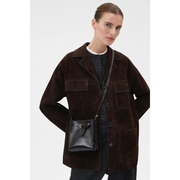 Oroton Margot Tiny Bucket Bag - Bags - Australian Luxury Leather Handbag at Coveti