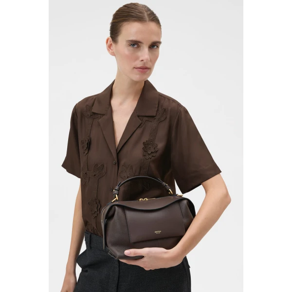 Oroton Mica Bowler - Bags - Australian Luxury Leather Handbag at Coveti