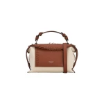 Mica Mini Bowler Canvas Broguing