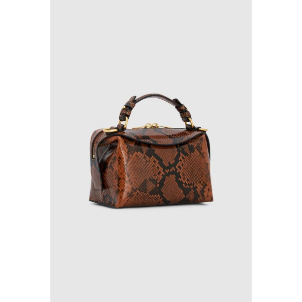 Oroton Mica Mini Bowler - Bags - Australian Luxury Leather Handbag at Coveti