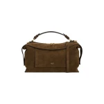 Mica Suede Large Bowler