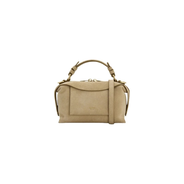 Mica Suede Mini Bowler