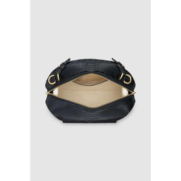 Oroton Mica Texture Bowler - Bags - Australian Luxury Leather Handbag at Coveti