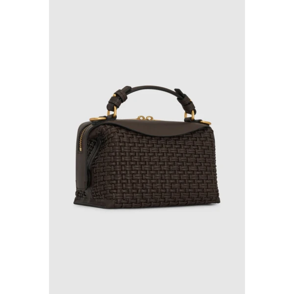 Oroton Mica Workmanship Bowler - Bags - Australian Luxury Leather Handbag at Coveti