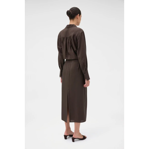 Oroton Midi Skirt - Oroton Skirts - Australian Heritage Luxury - Shop at Coveti