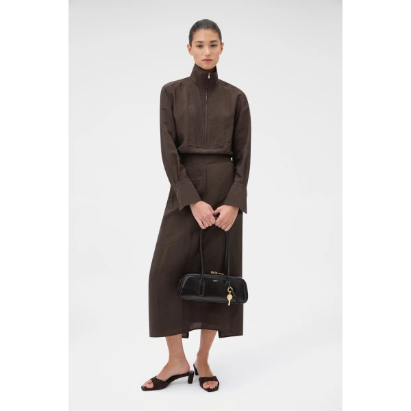 Oroton Midi Skirt - Oroton Skirts - Australian Heritage Luxury - Shop at Coveti