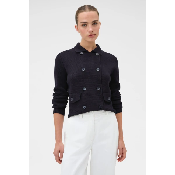 Oroton Milano Knit Jacket - Oroton Jackets - Australian Heritage Luxury - Shop at Coveti