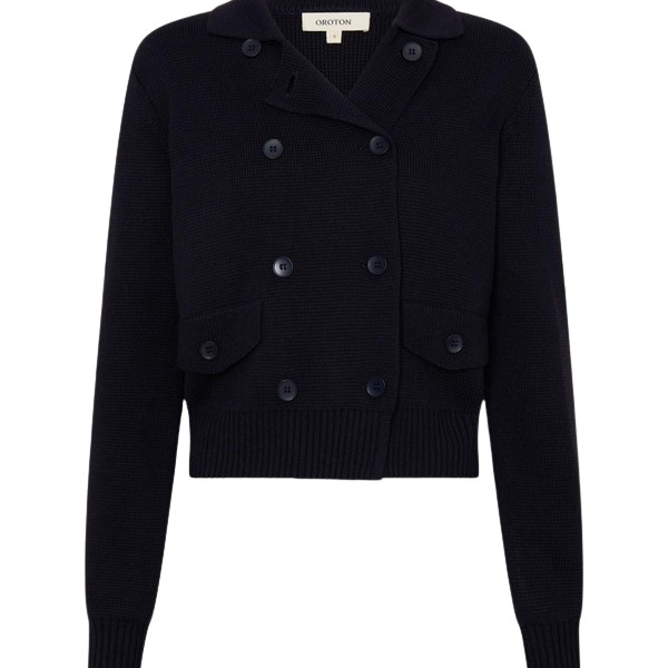 Oroton Milano Knit Jacket - Oroton Jackets - Australian Heritage Luxury - Shop at Coveti