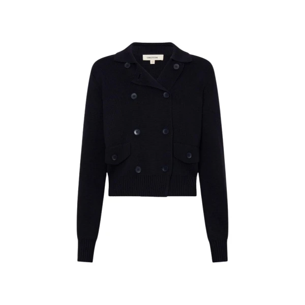Oroton Milano Knit Jacket - Oroton Jackets - Australian Heritage Luxury - Shop at Coveti