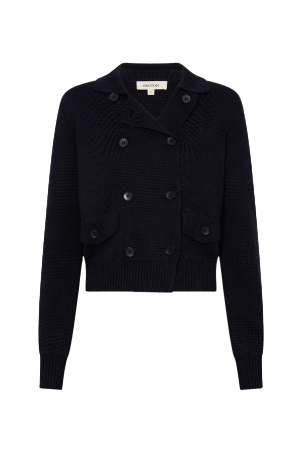 Oroton Milano Knit Jacket - Oroton Jackets - Australian Heritage Luxury - Shop at Coveti