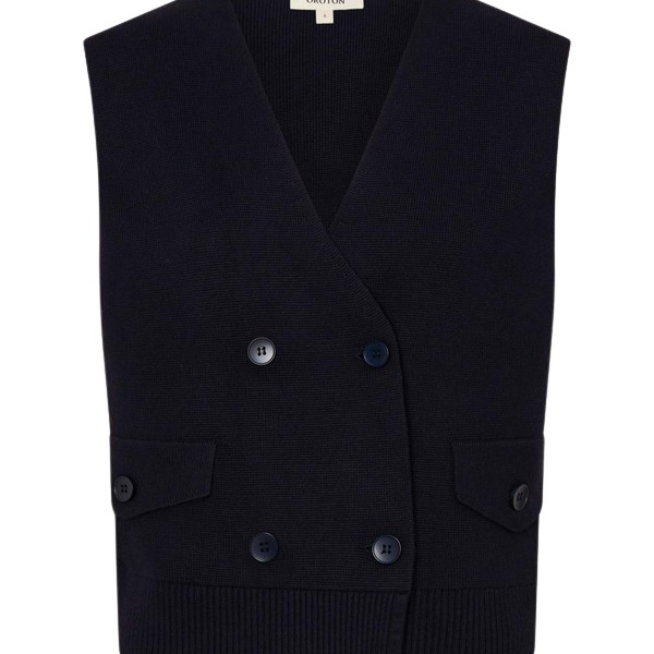 Oroton Milano Knit Vest - Oroton Tops - Australian Heritage Luxury - Shop at Coveti