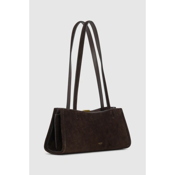 Oroton Mille Baguette Suede - Bags - Australian Luxury Leather Handbag at Coveti