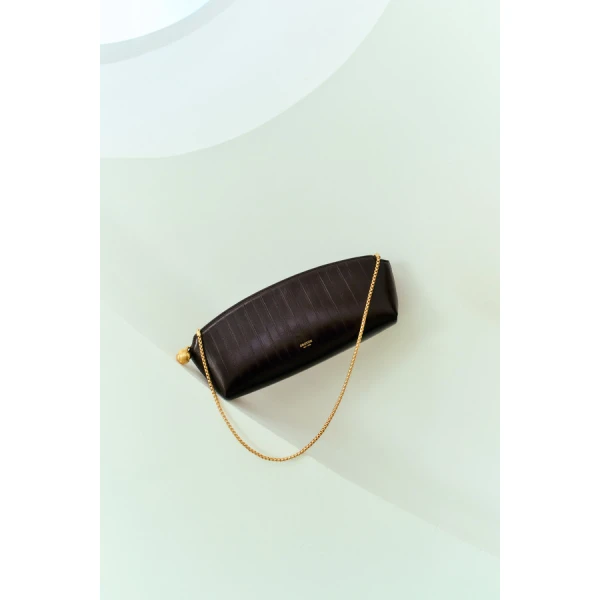 Oroton Naia Clutch Texture - Bags - Australian Luxury Leather Handbag at Coveti