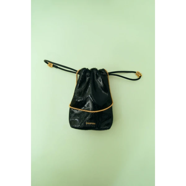 Oroton Nola Drawstring Pouch Texture - Bags - Australian Luxury Leather Handbag at Coveti