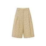 Oroton Pleat Check Short - Oroton Shorts - Australian Heritage Luxury - Shop at Coveti