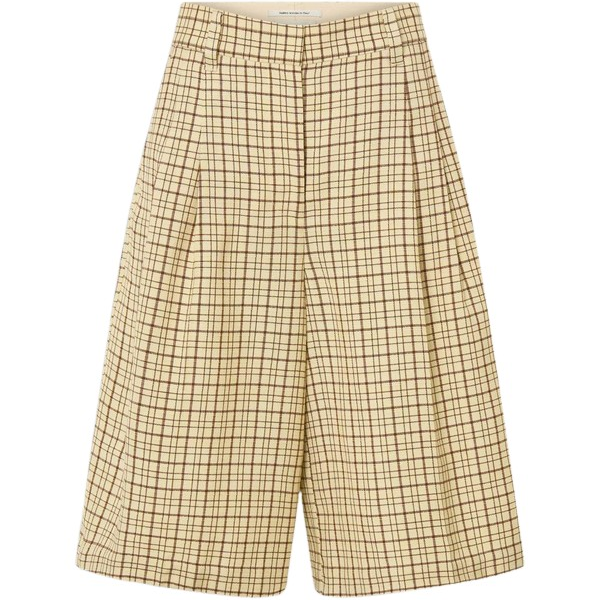 Oroton Pleat Check Short - Oroton Shorts - Australian Heritage Luxury - Shop at Coveti