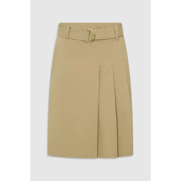 Oroton Pleat Detail Midi Skirt - Oroton Skirts - Australian Heritage Luxury - Shop at Coveti