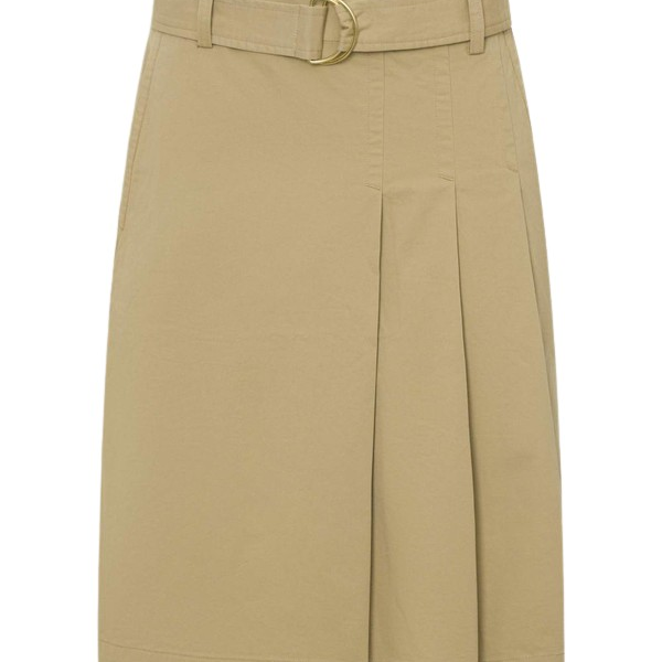Oroton Pleat Detail Midi Skirt - Oroton Skirts - Australian Heritage Luxury - Shop at Coveti