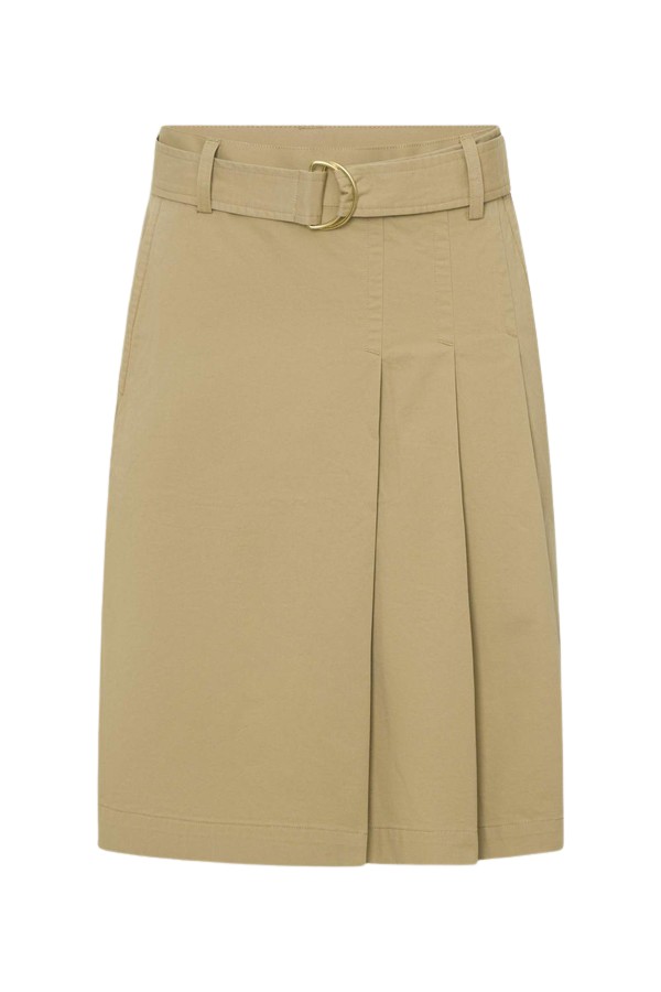 Oroton Pleat Detail Midi Skirt - Oroton Skirts - Australian Heritage Luxury - Shop at Coveti