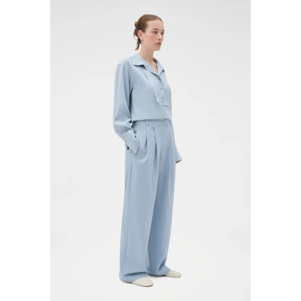 Oroton Pleat Detail Pant - Oroton Pants - Australian Heritage Luxury - Shop at Coveti