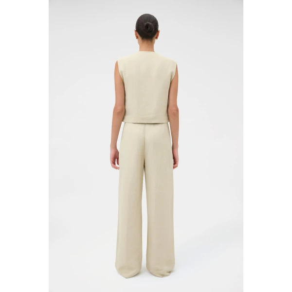 Oroton Pleat Detail Pant - Oroton Pants - Australian Heritage Luxury - Shop at Coveti