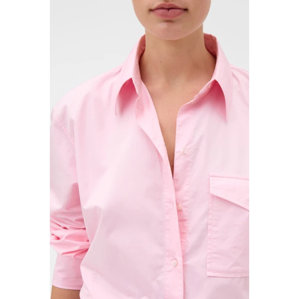 Oroton Pocket Detail Shirt - Oroton Tops - Australian Heritage Luxury - Shop at Coveti