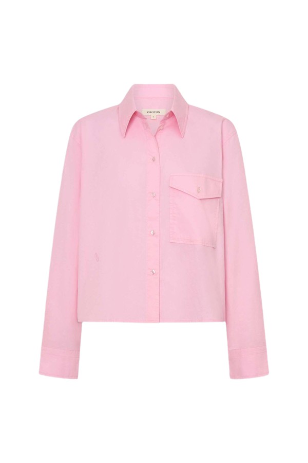 Oroton Pocket Detail Shirt - Oroton Tops - Australian Heritage Luxury - Shop at Coveti
