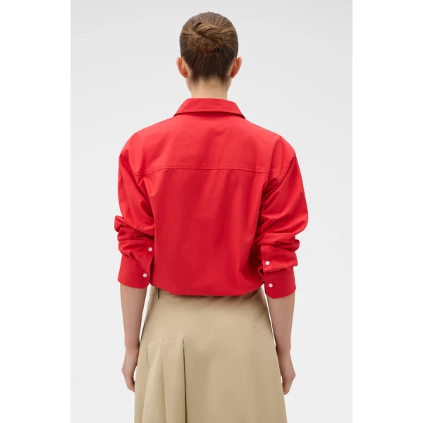 Oroton Poplin Drawstring Shirt - Oroton Tops - Australian Heritage Luxury - Shop at Coveti