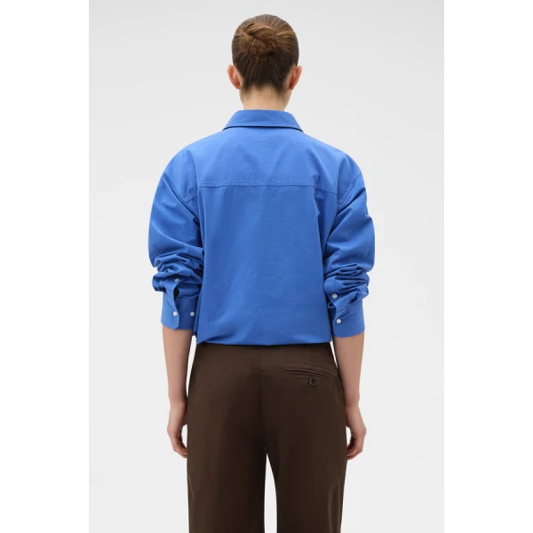Oroton Poplin Drawstring Shirt - Oroton Tops - Australian Heritage Luxury - Shop at Coveti