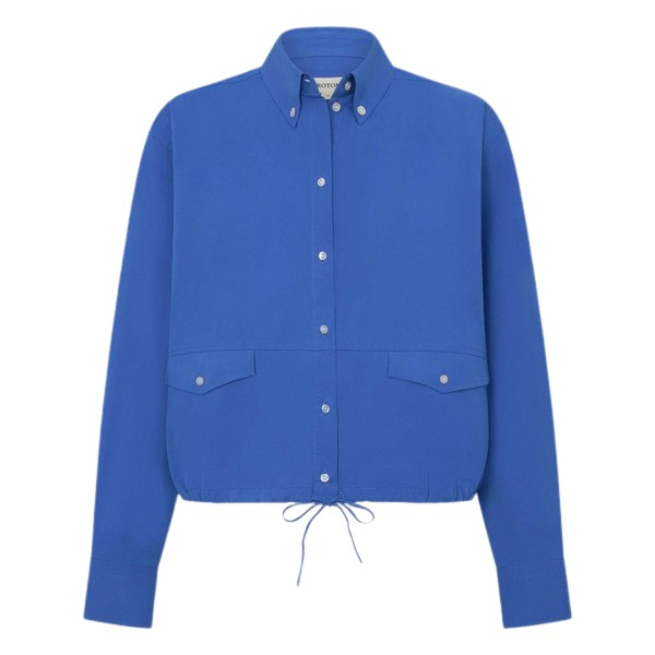 Oroton Poplin Drawstring Shirt - Oroton Tops - Australian Heritage Luxury - Shop at Coveti