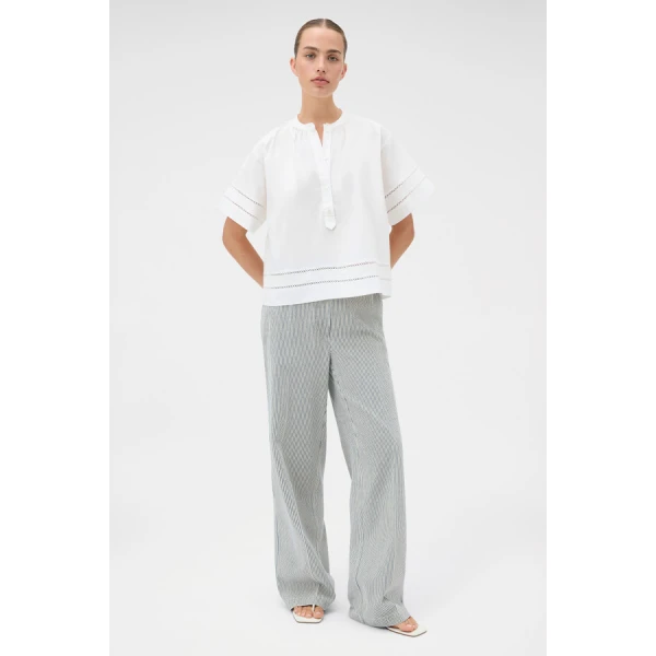 Oroton Railroad Folk Straight Leg Pant - Oroton Pants - Australian Heritage Luxury - Shop at Coveti