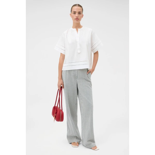 Oroton Railroad Folk Straight Leg Pant - Oroton Pants - Australian Heritage Luxury - Shop at Coveti