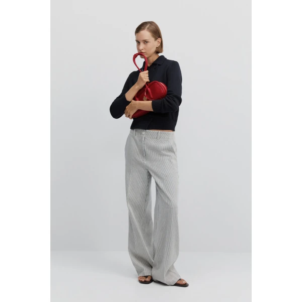 Oroton Railroad Folk Straight Leg Pant - Oroton Pants - Australian Heritage Luxury - Shop at Coveti
