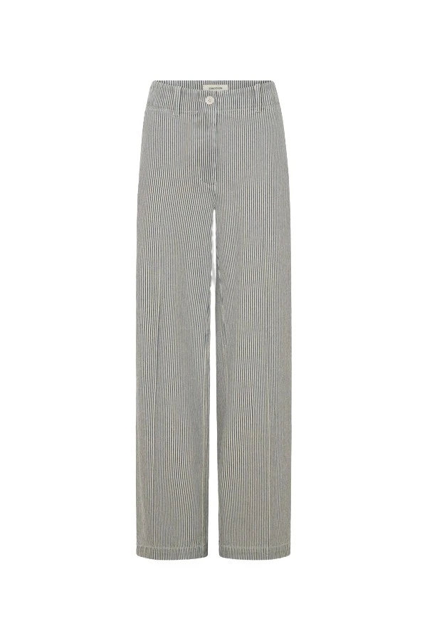 Oroton-Railroad-Folk-Straight-Leg-Pant41771_nobg Oroton Railroad Folk Straight Leg Pant - Oroton Pants - Australian Heritage Luxury - Shop at Coveti